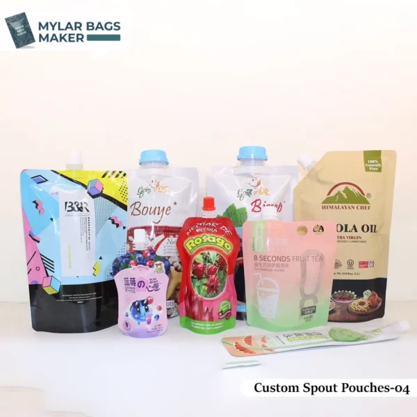 Spouted Mylar Bags