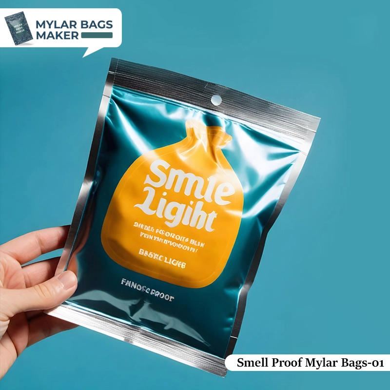 Custom Smell Proof Mylar Bags Standup