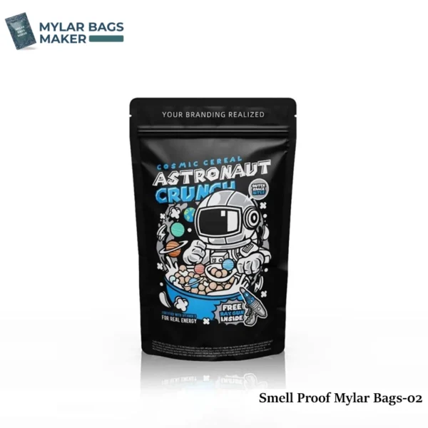 Custom Smell Proof Mylar Bags Standup