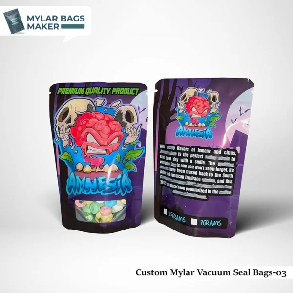 Printed Mylar Vacuum Seal Bags