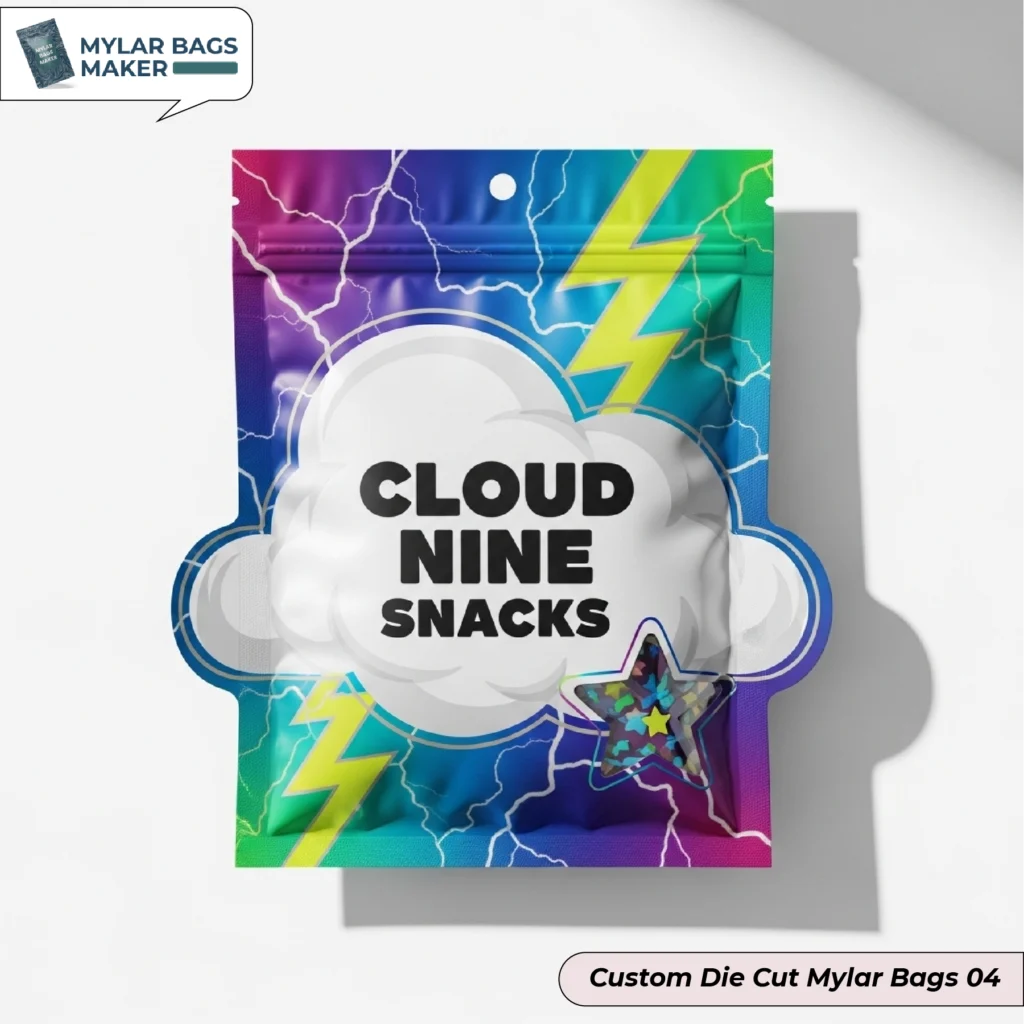 Die Cut Shaped Mylar Bags 04