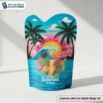 Printed Die Cut Mylar Bags 02
