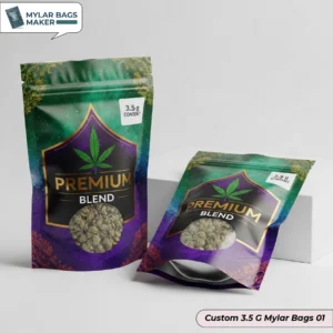 Custom 3.5 G Mylar Bags 01