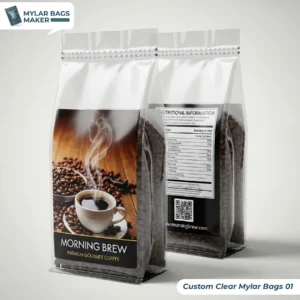 Custom Clear Mylar Bags