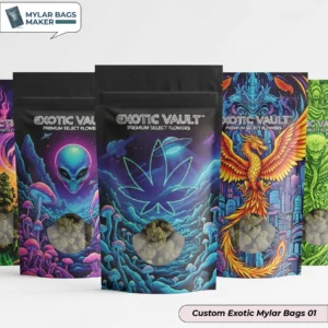 Custom Exotic Mylar Bags 01