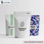 Custom Flat Bottom Pouches Wholesale 03