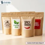 Custom Kraft Mylar Bags 01