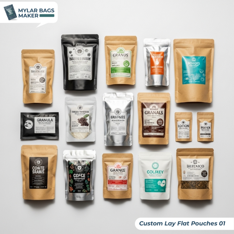 Custom Lay Flat Pouches