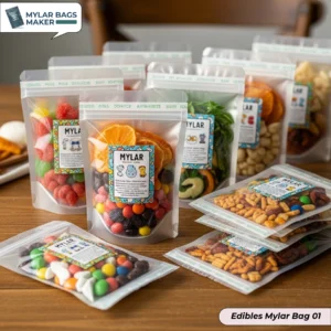 Custom Edibles Mylar Bags