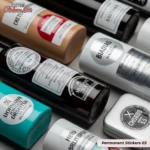 Permanent Stickers with logo 03