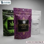 Printed 3.5 G Mylar Bags 02