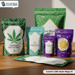 Custom CBD Mylar Bags