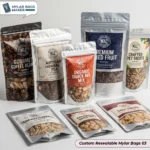Custom Resealable Mylar Bags with window (3)