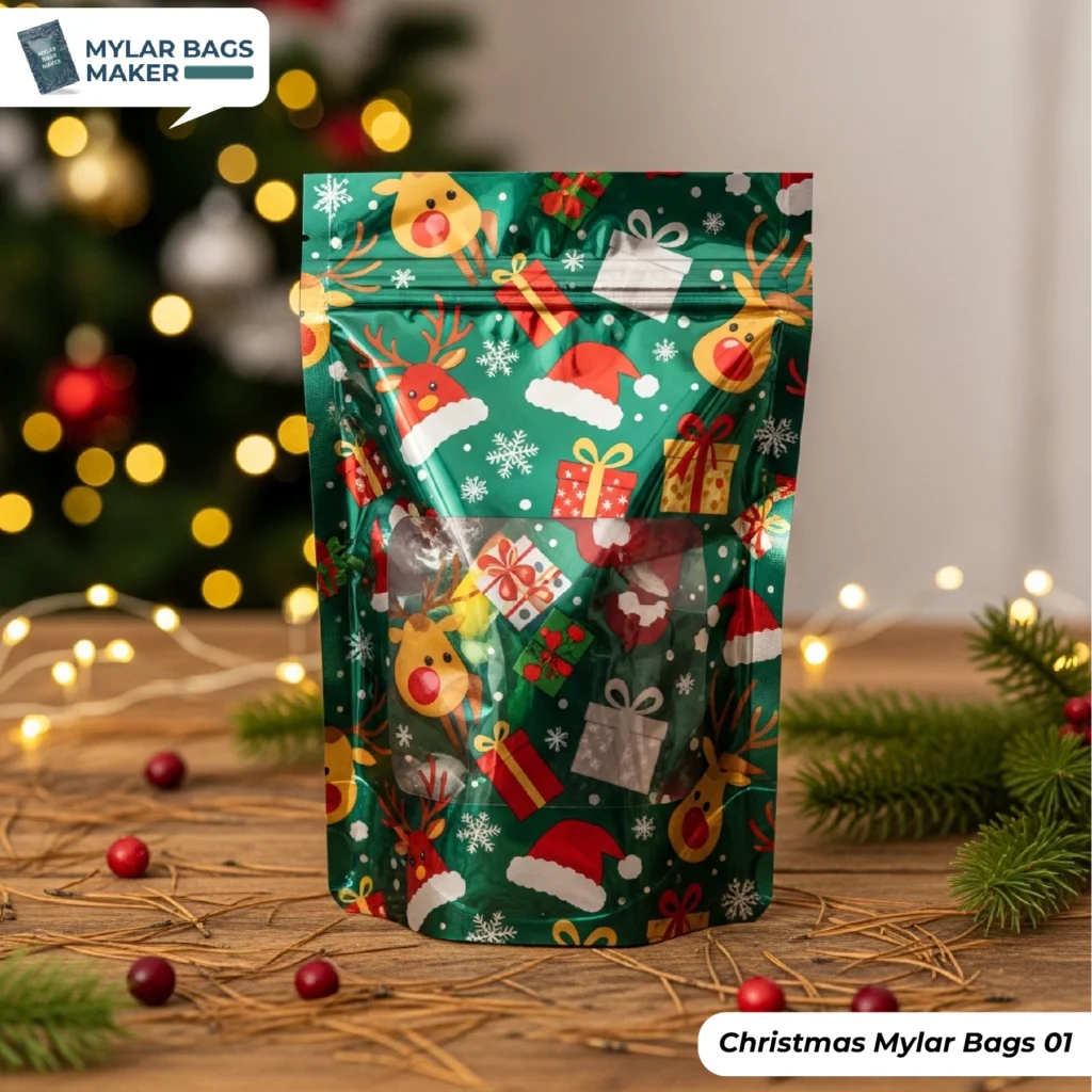 Christmas Mylar Bags 01