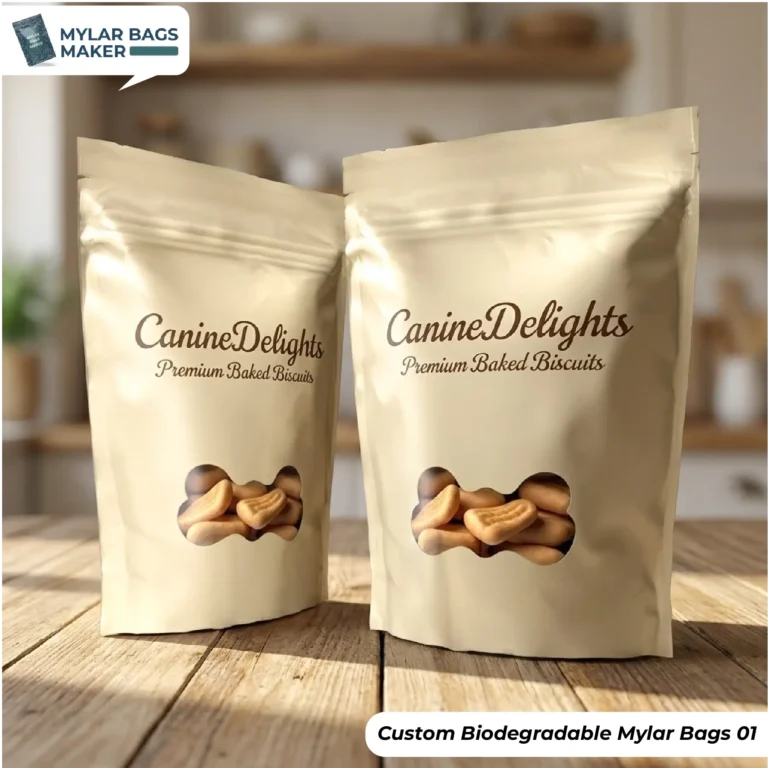 Custom Biodegradable Mylar Bags