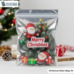 Custom Christmas Mylar Bags Wholesale 04