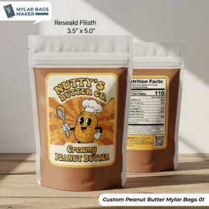 Custom Peanut Butter Breath Mylar Bags 01
