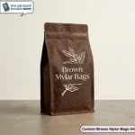 Custom Brown Mylar Bags USA 04