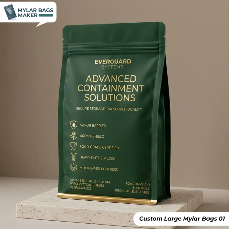 Custom Large Mylar Bags