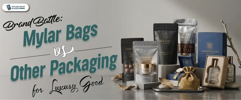 Brand Battle: Mylar Bags vs. Other Packaging for Luxury Goods
