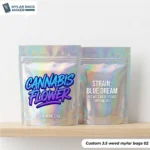 custom 3.5 weed mylar bags Wholesale 02